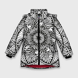 Зимняя куртка для девочки Мандала 2028-1
