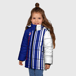Куртка зимняя для девочки ATLETICO MADRID АТЛЕТИКО МАДРИД, цвет: 3D-красный — фото 2