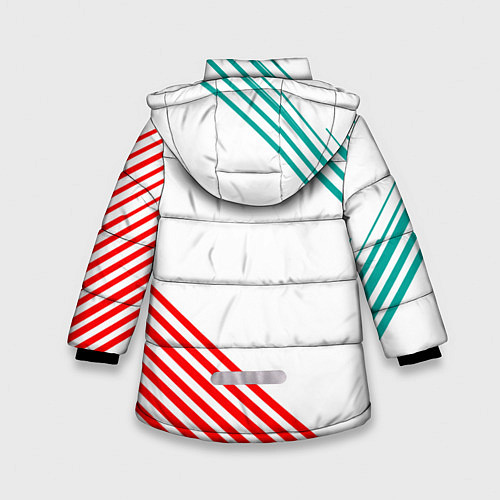 Зимняя куртка для девочки LIVERPOOL ЛИВЕРПУЛЬ / 3D-Светло-серый – фото 2