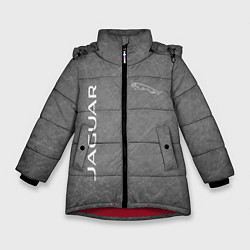 Куртка зимняя для девочки ЯГУАР, цвет: 3D-красный