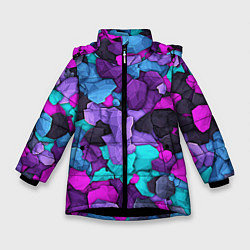 Зимняя куртка для девочки Магические кристаллы