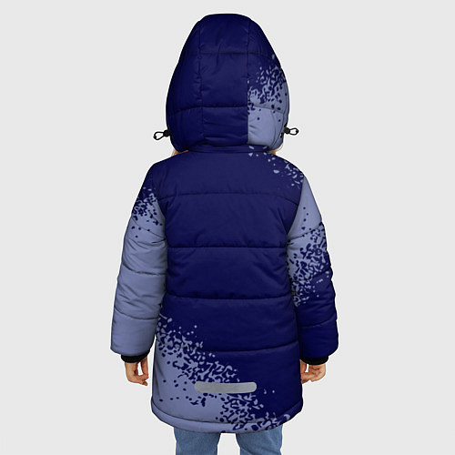Зимняя куртка для девочки ВОЛЬВО Pro Racing Краска / 3D-Черный – фото 4