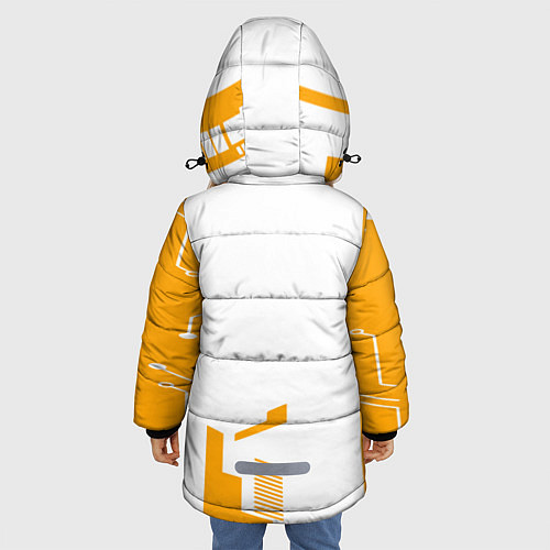 Зимняя куртка для девочки Counter Strike cs go Геймер / 3D-Черный – фото 4