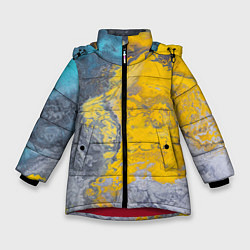 Зимняя куртка для девочки Извержение Красок