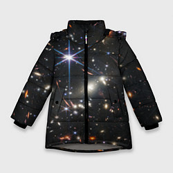 Зимняя куртка для девочки NASA: Скопление Галактик