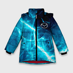 Зимняя куртка для девочки Mazda - молнии