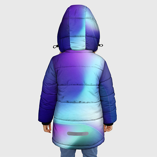Зимняя куртка для девочки Valorant northern cold / 3D-Черный – фото 4