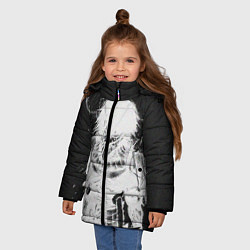 Куртка зимняя для девочки Dead Inside Rage, цвет: 3D-светло-серый — фото 2