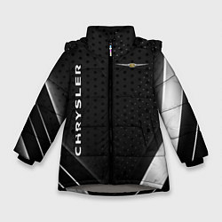 Куртка зимняя для девочки Chrysler Карбон, цвет: 3D-светло-серый