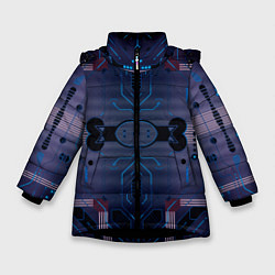 Зимняя куртка для девочки Электросхема