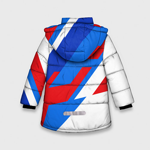 Зимняя куртка для девочки Bmw - perfomance colors / 3D-Светло-серый – фото 2