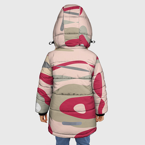 Зимняя куртка для девочки Magenta / 3D-Светло-серый – фото 4