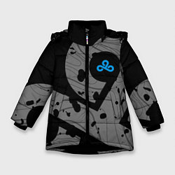 Куртка зимняя для девочки Форма Cloud 9 black, цвет: 3D-черный