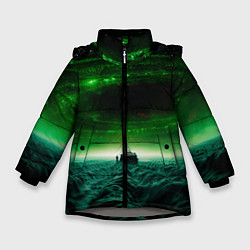 Зимняя куртка для девочки Космический шторм