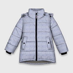 Куртка зимняя для девочки Серебряный вихрь, цвет: 3D-светло-серый