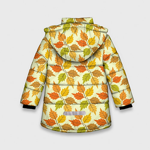 Зимняя куртка для девочки Осенний марафон / 3D-Светло-серый – фото 2