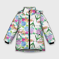 Зимняя куртка для девочки Spring spirit