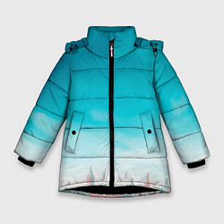 Куртка зимняя для девочки Нейрокремль, цвет: 3D-черный