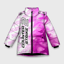 Зимняя куртка для девочки Counter-Strike 2 pro gaming: по-вертикали