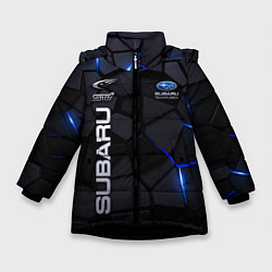 Зимняя куртка для девочки Subaru - плиты с эффектом свечения