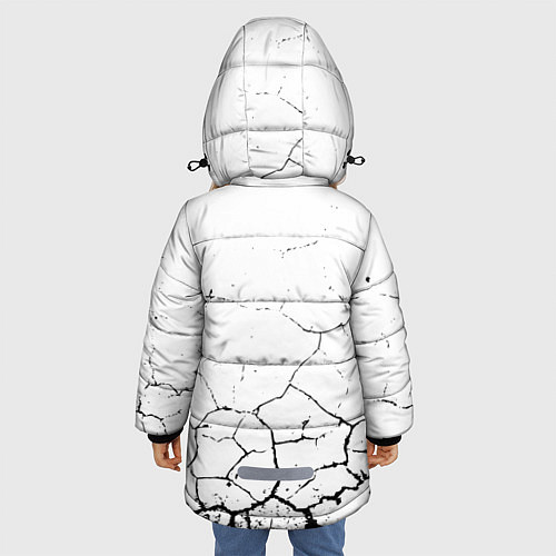 Зимняя куртка для девочки Фк Аякс / 3D-Черный – фото 4