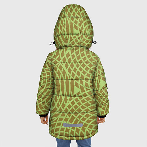 Зимняя куртка для девочки Вертеп dark / 3D-Черный – фото 4
