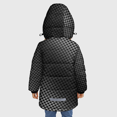 Зимняя куртка для девочки Subaru sport carbon / 3D-Черный – фото 4