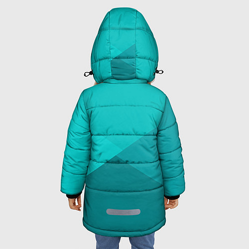 Зимняя куртка для девочки 2 JZ GTE / 3D-Черный – фото 4