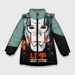 Куртка зимняя для девочки Limp Bizkit: Faith Face, цвет: 3D-черный
