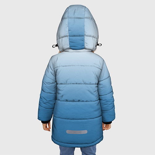 Зимняя куртка для девочки Умный студент / 3D-Черный – фото 4