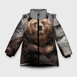 Зимняя куртка для девочки Русский медведь