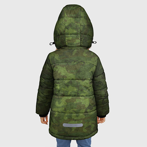 Зимняя куртка для девочки Главнокомандующий Артём / 3D-Черный – фото 4
