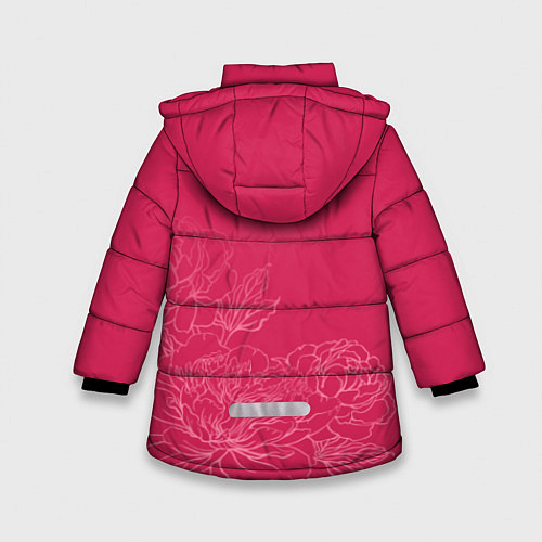 Зимняя куртка для девочки Её величество Настя / 3D-Светло-серый – фото 2