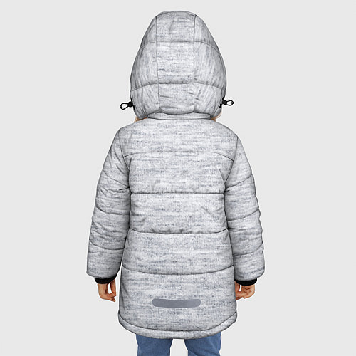 Зимняя куртка для девочки Модная киска / 3D-Черный – фото 4