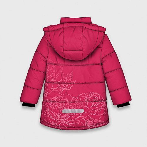 Зимняя куртка для девочки Её величество Яна / 3D-Светло-серый – фото 2