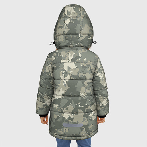Зимняя куртка для девочки AB IV + / 3D-Черный – фото 4