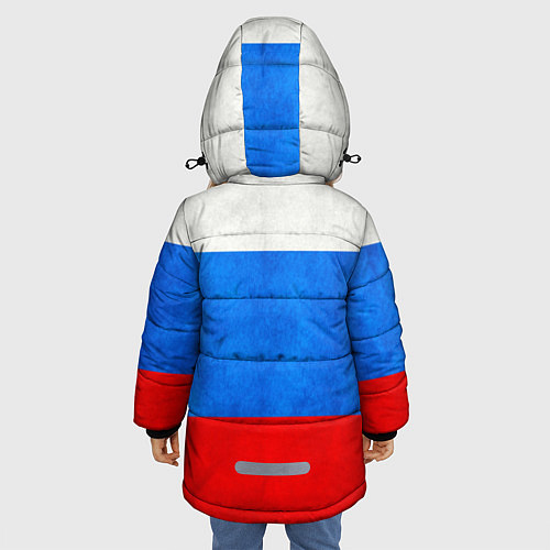 Зимняя куртка для девочки Russia: from 27 / 3D-Черный – фото 4