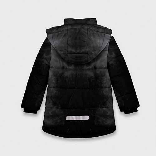 Зимняя куртка для девочки Dark Souls: Winter / 3D-Светло-серый – фото 2