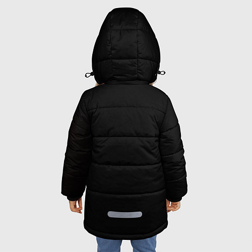 Зимняя куртка для девочки Placebo Guys / 3D-Черный – фото 4