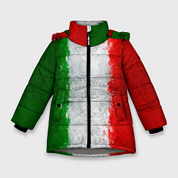 Куртка зимняя для девочки Italian, цвет: 3D-светло-серый