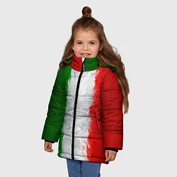 Куртка зимняя для девочки Italian, цвет: 3D-красный — фото 2