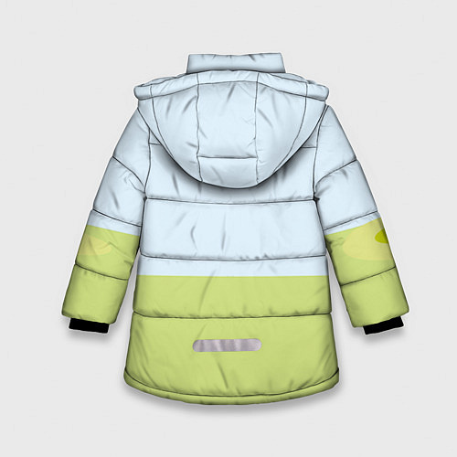 Зимняя куртка для девочки Мамуля / 3D-Светло-серый – фото 2