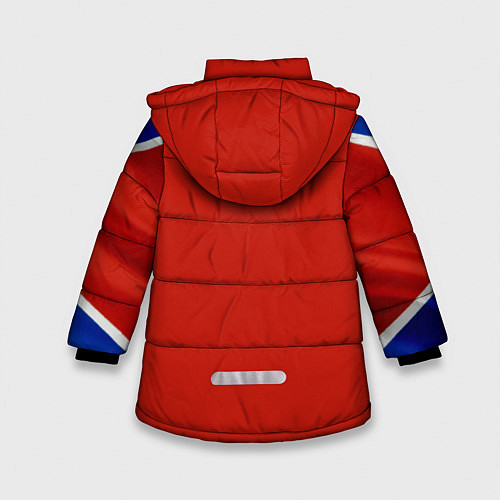 Зимняя куртка для девочки Новороссия 2 / 3D-Светло-серый – фото 2