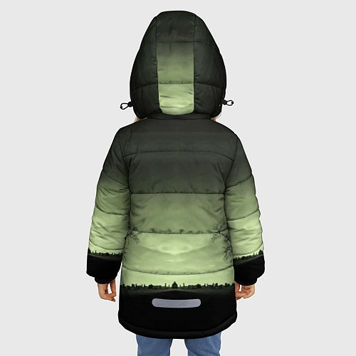 Зимняя куртка для девочки Bestselling Author / 3D-Черный – фото 4