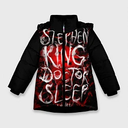 Куртка зимняя для девочки Doctor Sleep, цвет: 3D-черный