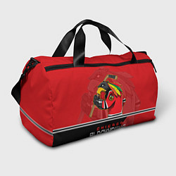 Сумки спортивные Chicago Blackhawks, цвет: 3D-принт