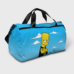 Спортивная сумка Задумчивый Барт