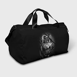 Спортивная сумка Серый волк