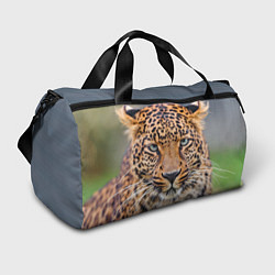 Спортивная сумка Грустный леопард