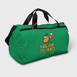 Спортивная сумка Поцелуй меня - я ирландец